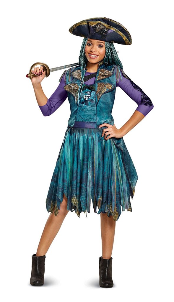 Disney Uma wig Deluxe Descendants 2 Costume wigs for halloween