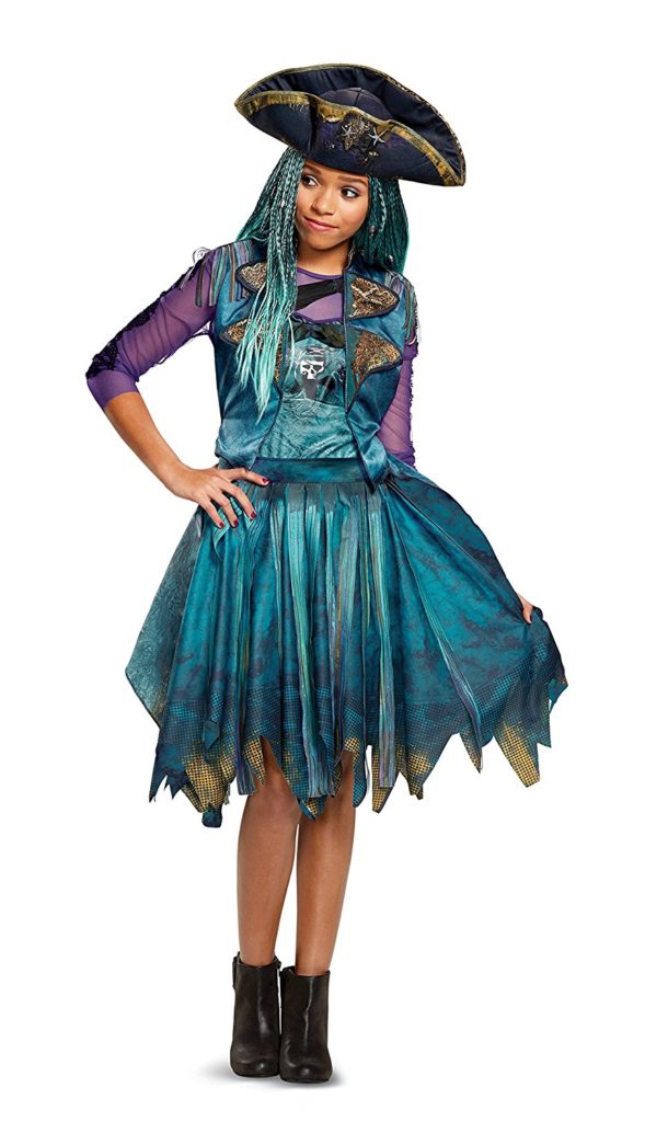 Disney Uma wig Deluxe Descendants 2 Costume wigs for halloween