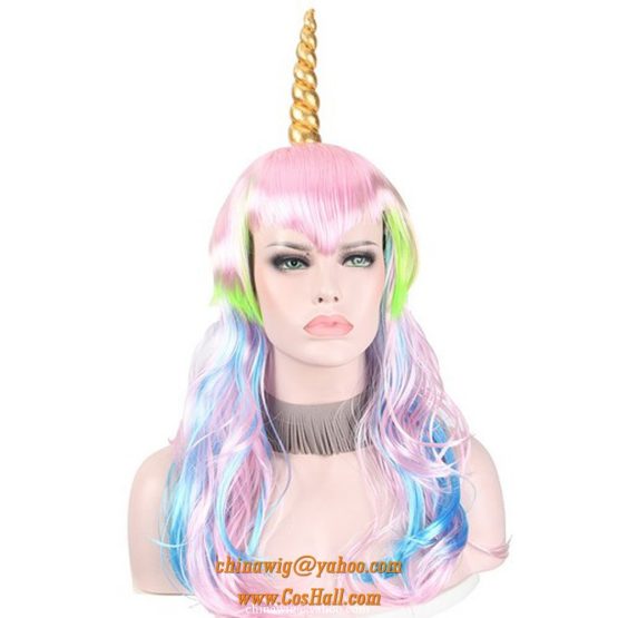 unicorn wigs for cosplay