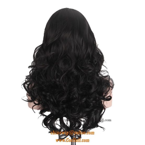 long black curly wigs