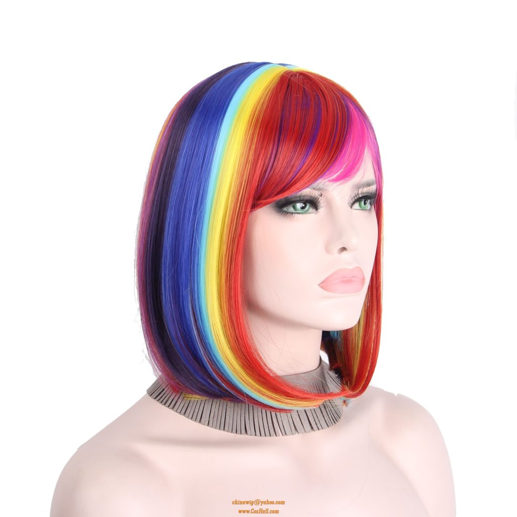 Cosplay Wigs Synthetic Fiber Hairs for halloween costumes