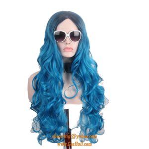 long curly wigs for women