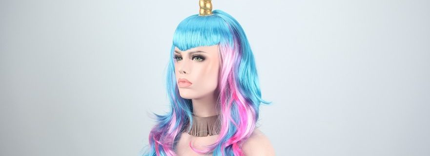 Unicorn WIgs-Cosplay Wigs for 2018 Halloween Idea