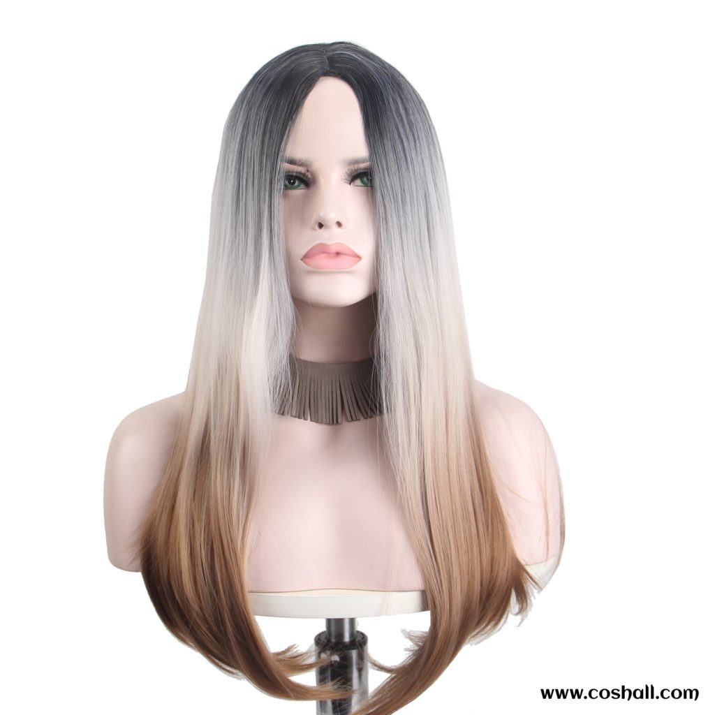 long ombre wigs for black women