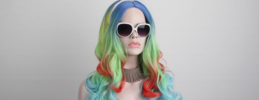 unicorn wig,cosplay wigs,synthetic wigs